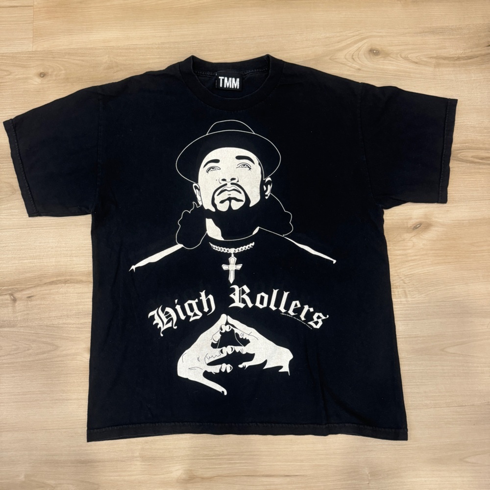 TMM Ice-T High Rollers Men’s Large Black T-shirt from 2008 Tour